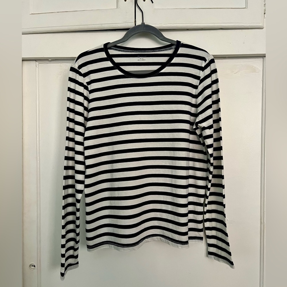 Madewell Northside Vintage Striped Long Sleeve Tee